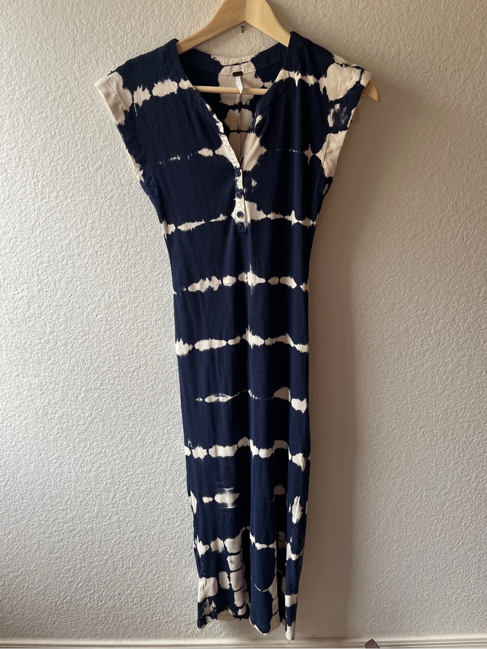 Young Fabulous & Broke Tie Dye Lyra Midi Ribbed Dress